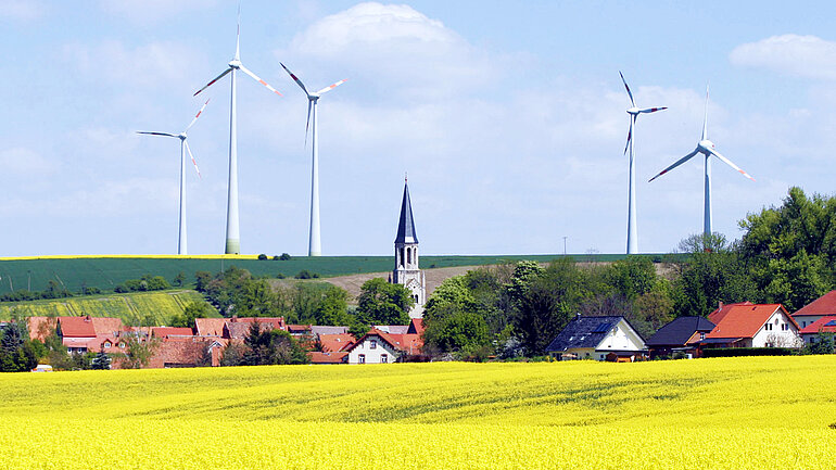 Dardesheim in Sachsen-Anhalt gehörte bereits 2008 zu den ersten Ökostrom-Städten Deutschlands.