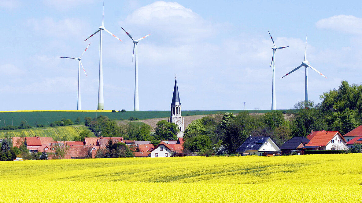 Dardesheim in Sachsen-Anhalt gehörte bereits 2008 zu den ersten Ökostrom-Städten Deutschlands.