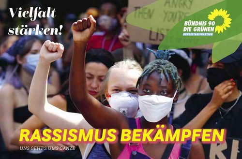 Flyer Rassismus bekämpfen