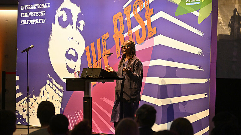 Tsitsi Dangaremba hielt die Keynote-Rede.