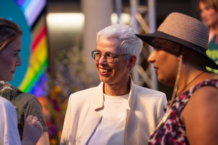 Ulle Schauws unterhält sich mit Annika Brockschmidt und Lilith Raza